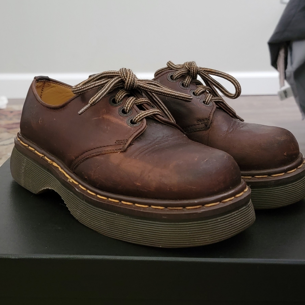 Vintage Doc Marten Platform Oxfords